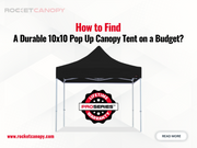 Durable 10x10 Pop Up Canopy Tent