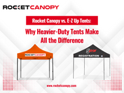 Heavy-Duty Outdoor Canopy Tent: Rocket Canopy vs. E-Z UP® Compared