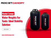 Rocket Canopy Water Weights For Tents