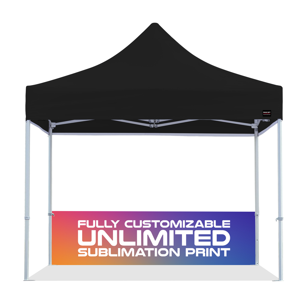 10ft Custom Canopy Half Wall Panel