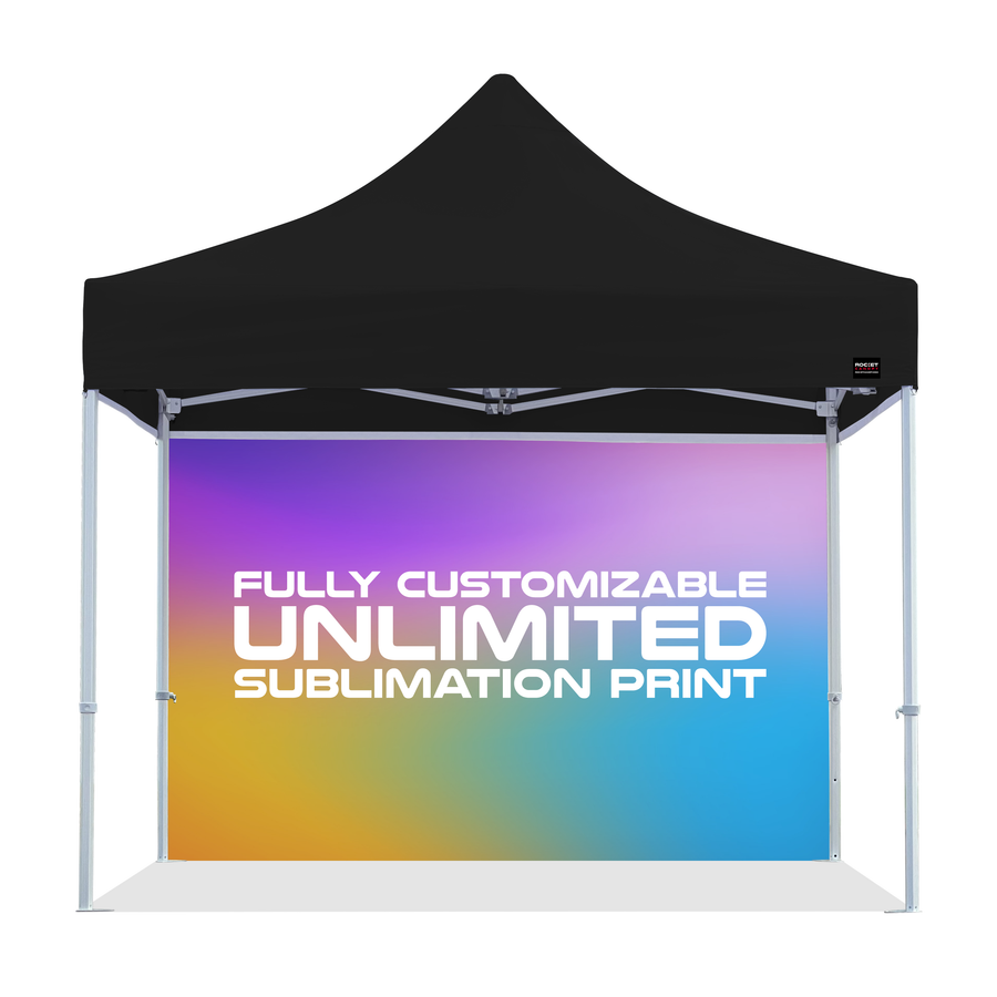 10ft Custom Printed Canopy Wall Panel | Branded Tent Wall