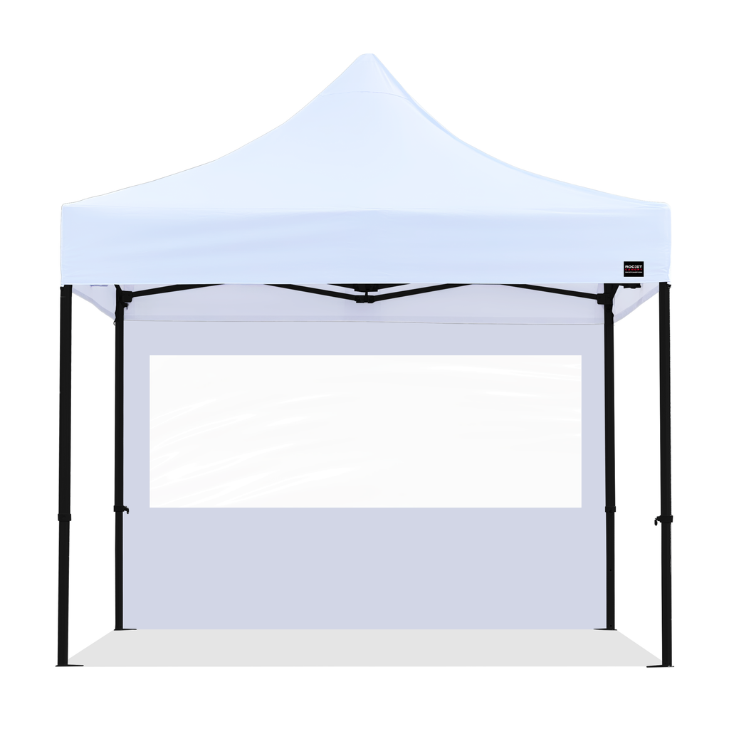 canopy tent white 10x10 Canopy Sidewalls with Windows for Extra Visibility