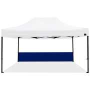 15ft Canopy Half Wall