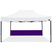 15ft Canopy Half Wall