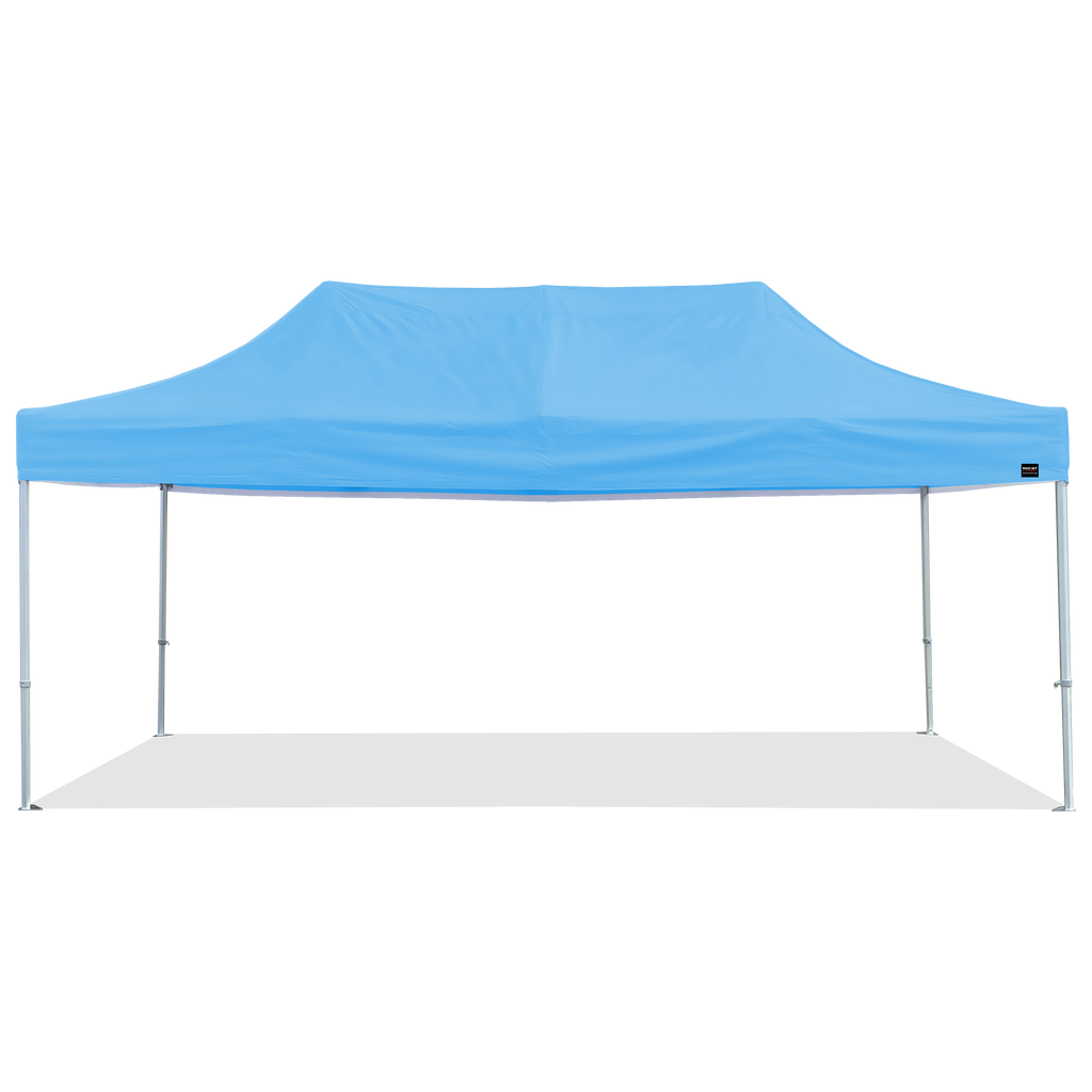 POP MAX 33周年 BABY BLUE Heavy-Duty 13x26 Pop Up Tent Canopy with Lifetime Warranty