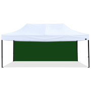 20ft Canopy Solid Wall