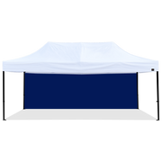 20ft Canopy Solid Wall