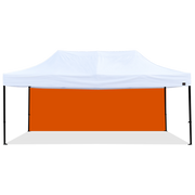 20ft Canopy Solid Wall