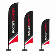8ft Custom Feather Flags