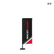 8ft Custom Hanging Flag