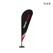 11.5ft Custom Teardrop Flag